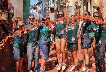 ¡Vinimos, vimos, conquistamos ! – La Tomatina 2014